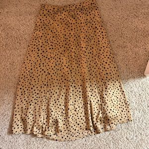 Midi Length Skirt